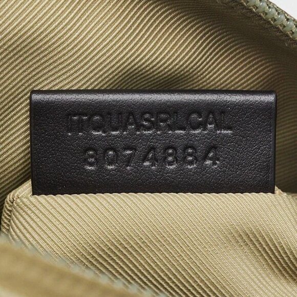 Burberry Yellow Check Nylon Shield Crossbody Bag - Picture 10 of 10